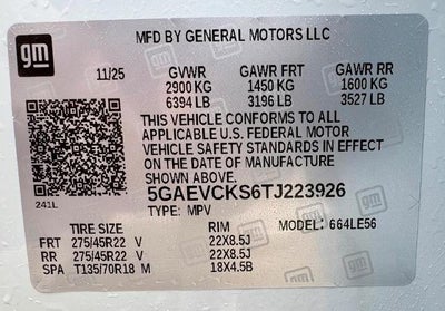 2026 Buick Enclave Avenir