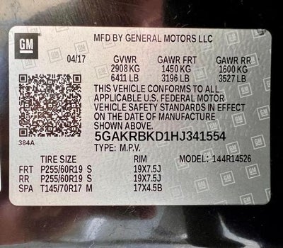 2017 Buick Enclave Leather