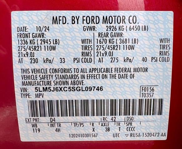 2025 Lincoln Aviator Premiere