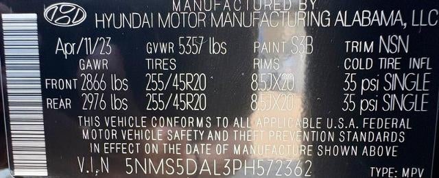 2023 Hyundai Santa Fe Calligraphy