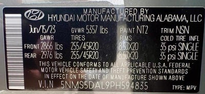 2023 Hyundai Santa Fe Calligraphy