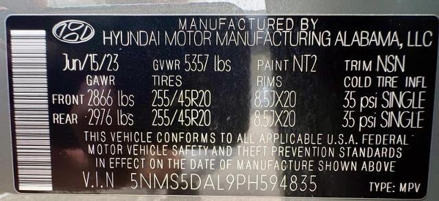 2023 Hyundai Santa Fe Calligraphy
