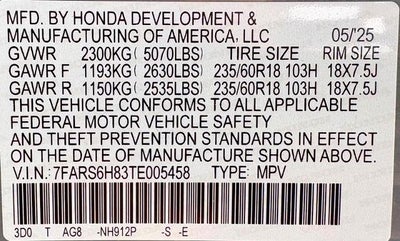2026 Honda CR-V Hybrid Sport-L