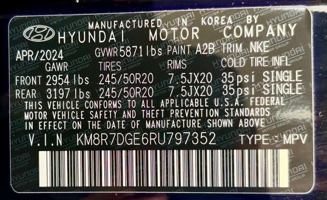 2024 Hyundai Palisade Calligraphy Night Edition
