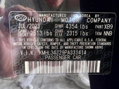 2023 Hyundai Sonata Limited