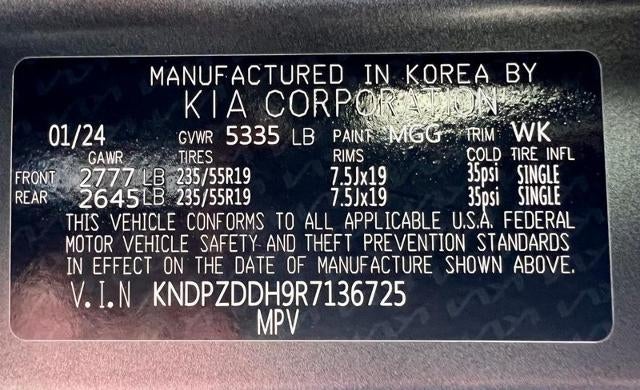 2024 Kia Sportage Plug-In Hybrid X-Line Prestige