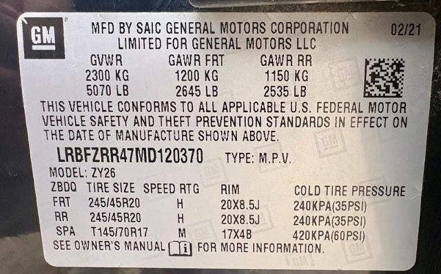 2021 Buick Envision Avenir