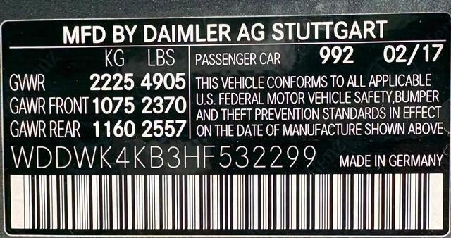 2017 Mercedes-Benz C-Class C 300